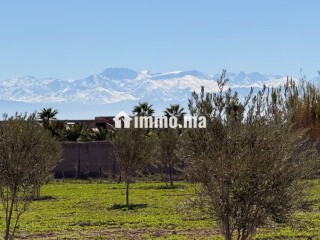 Superbe terrain titré, 10.865m2 vue Atlas villa - Villa à vendre - Marrakech
