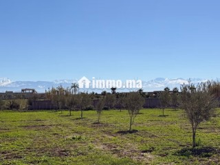 Superbe terrain titré, 10.865m2 vue Atlas villa - Villa à vendre - Marrakech