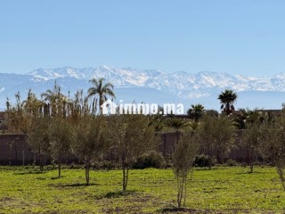 Superbe terrain titré, 10.865m2 vue Atlas villa - Villa à vendre - Marrakech