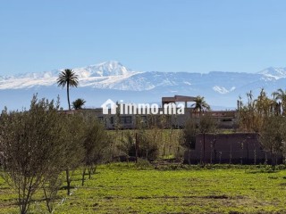 Superbe terrain titré, 10.865m2 vue Atlas villa - Villa à vendre - Marrakech