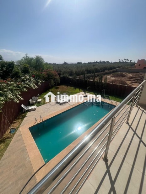 Somptueuse villa à vendre à Route de l'Ourika. 3 chambres. Piscine, climatisation - Vente Immobilier - Marrakech - photo 1