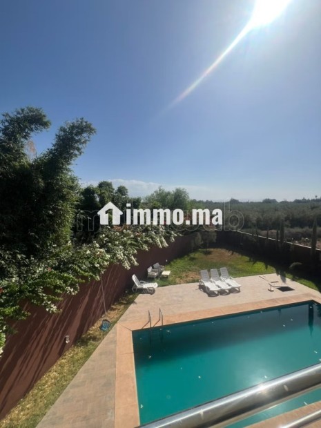 Somptueuse villa à vendre à Route de l'Ourika. 3 chambres. Piscine, climatisation - Vente Immobilier - Marrakech - photo 7