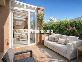 Exclusivité RUE MOZART Prestigieux duplex dernier étage - Appartement à vendre - Casablanca