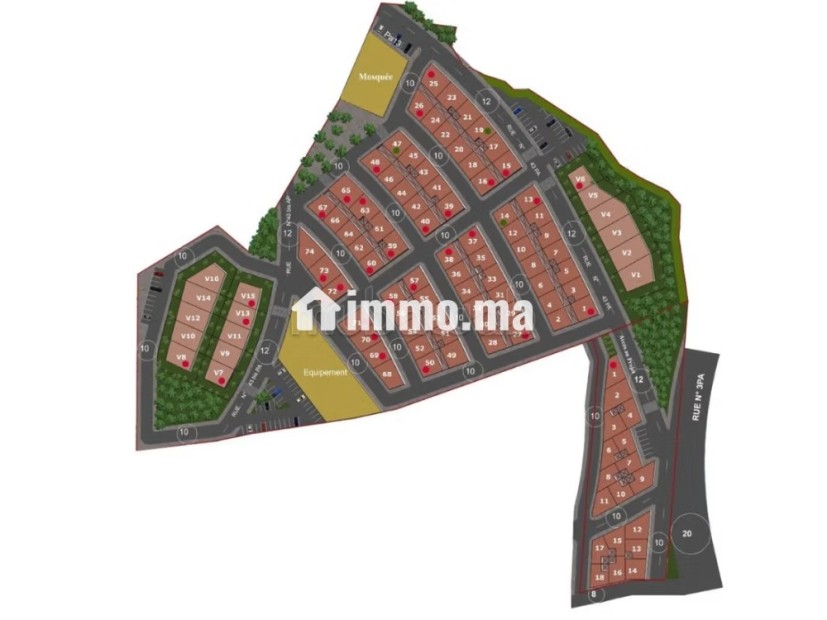 Lotissement andalus tetouan - Vente Immobilier - Tetouan - photo 1