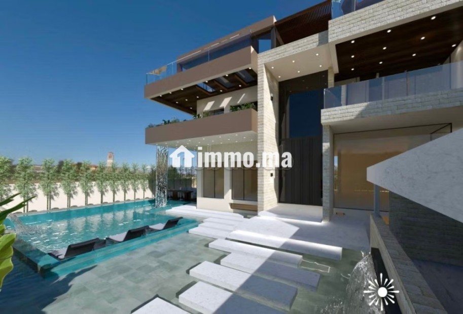 Villa de luxe non finie à vendre à Malabata Tanger - Vente Immobilier - Tanger - photo 4