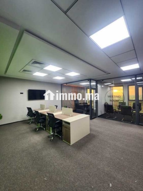 Bureau équipe à louer 96m² - Location Immobilier - Casablanca - photo 1