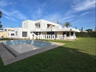 Location villa vide à l'orangeraie rénovée - Villa à louer - Rabat