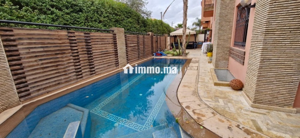 Villa de 416m2 à Targa - Vente Immobilier - Marrakech - photo 1