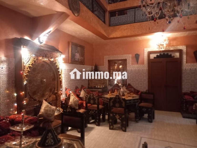 Maison de ville style riad à vendre à Marrakech - Vente Immobilier - Marrakech - photo 2