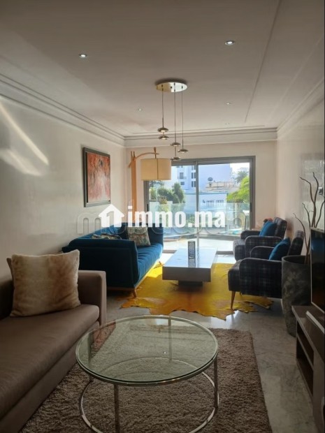 Palmier École molière Meublé neuf 100m2 2ch Terrase Vue dégagée parking - Location Immobilier - Casablanca - photo 2