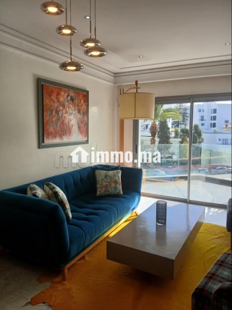 Palmier École molière Meublé neuf 100m2 2ch Terrase Vue dégagée parking - Location Immobilier - Casablanca - photo 3