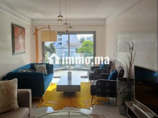 Palmier École molière Meublé neuf 100m2 2ch Terrase Vue dégagée parking - Appartement à louer - Casablanca