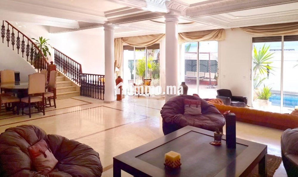 Location villa de haut standing à Ain Diab. 8 pièces - Location Immobilier - Casablanca - photo 7