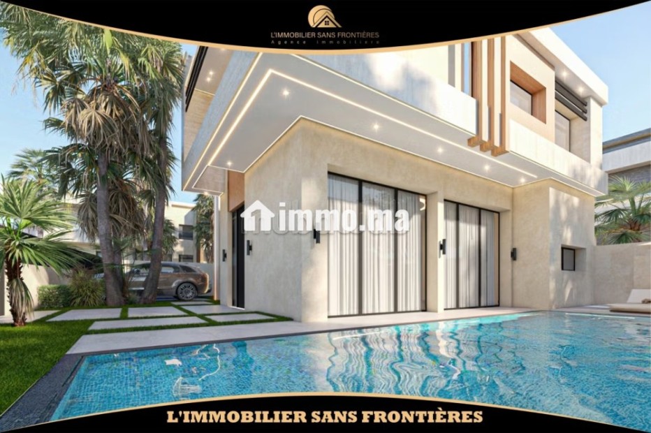 Villa vide à vendre – Route d’Amizmiz km 8 - Vente Immobilier - Marrakech - photo 1