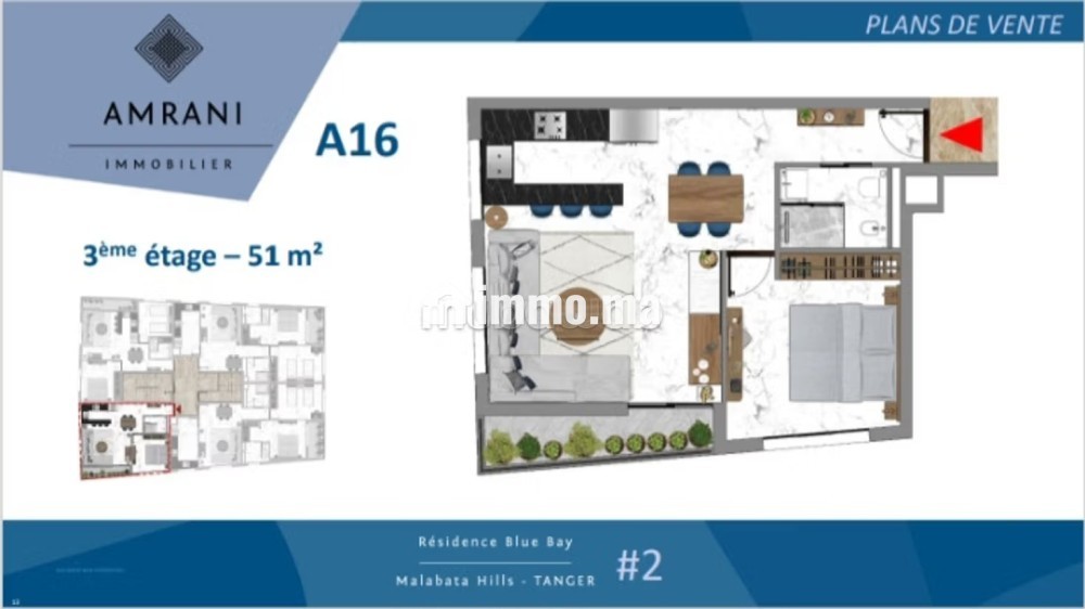 Un Cadre de Vie Exceptionnel à Tanger 90, - Vente Immobilier - Tanger - photo 1