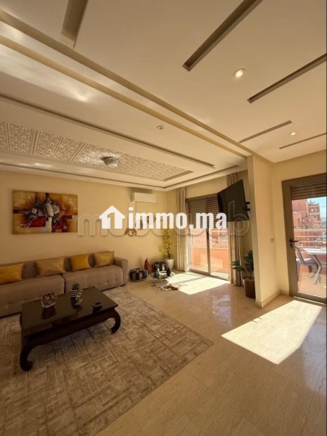 Studio en location à Route Casablanca. Surface de 72 m². Bien meublé - Location Immobilier - Marrakech - photo 1