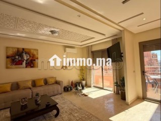 Studio en location à Route Casablanca. Surface de 72 m². Bien meublé - Appartement à louer - Marrakech