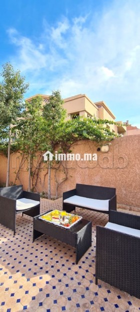 Maison de luxe à louer à Route de Fez. Superficie 400 m². Parking et jardin - Vente Immobilier - Marrakech - photo 4