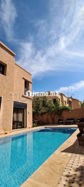 Maison de luxe à louer à Route de Fez. Superficie 400 m². Parking et jardin - Vente Immobilier - Marrakech - photo 5