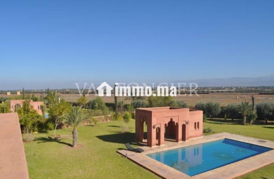 Vente sublime villa sur 4500m2 Route de l'Ourika, Marrakech - Vente Immobilier - Marrakech - photo 2