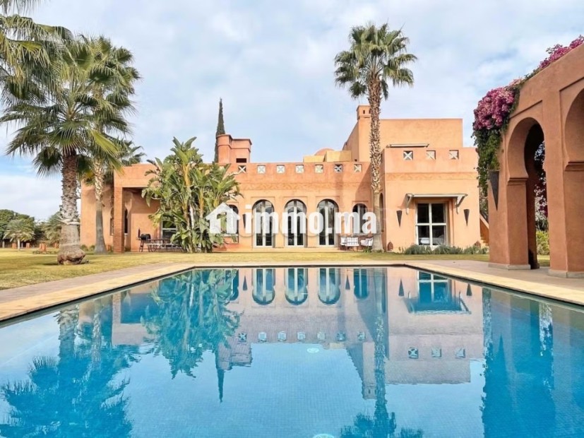 Vente sublime villa Finie sur 4600m2 Route de l'Ourika, Marrakech - Vente Immobilier - Marrakech - photo 1