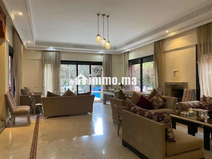 Belle villa targa 520 m2 terrain - Vente Immobilier - Marrakech - photo 4