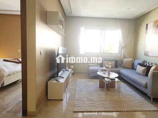 Studio meublé THS 49m2 3è Garage Terrasse Racine - Appartement à louer - Casablanca