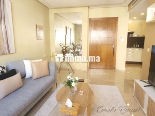 Studio meublé THS 49m2 3è Garage Terrasse Racine - Appartement à louer - Casablanca