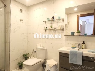 Studio meublé THS 49m2 3è Garage Terrasse Racine - Appartement à louer - Casablanca