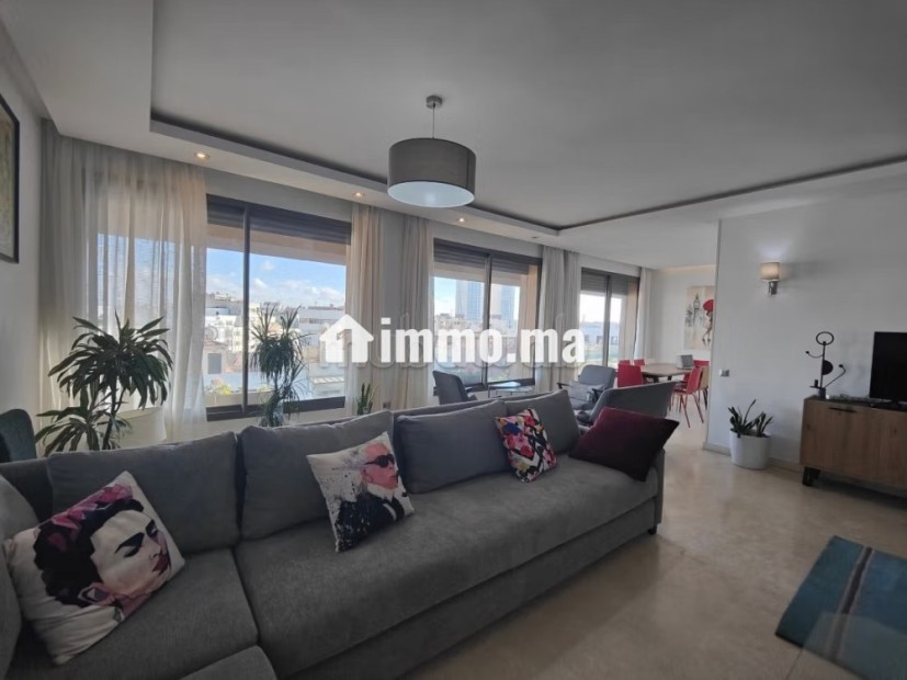 Appartement à louer meublé au 7 ème étage - Location Immobilier - Casablanca - photo 2