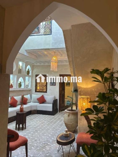 Riad à vendre milkia 60m meublé - Vente Immobilier - Marrakech - photo 5