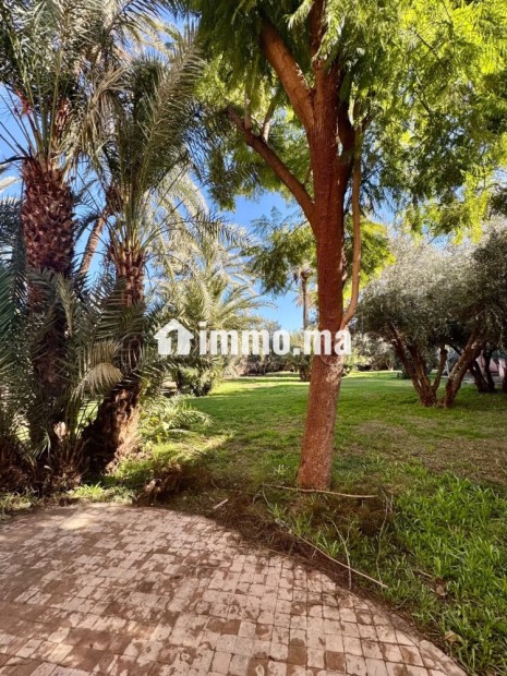 Palmeraie; Appartement meublé avec 2 Chs, jardin - Location Immobilier - Marrakech - photo 5
