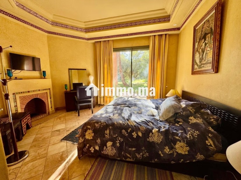 Palmeraie; Appartement meublé avec 2 Chs, jardin - Location Immobilier - Marrakech - photo 6