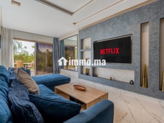 À louer – Appartement 2 chambres en rez de jardin à Prestigia Golf City, Marrakech - Appartement à louer - Marrakech