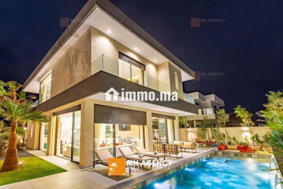 Villa 4 façades D'exception Golf Akenza - Vente Immobilier - Marrakech - photo 1