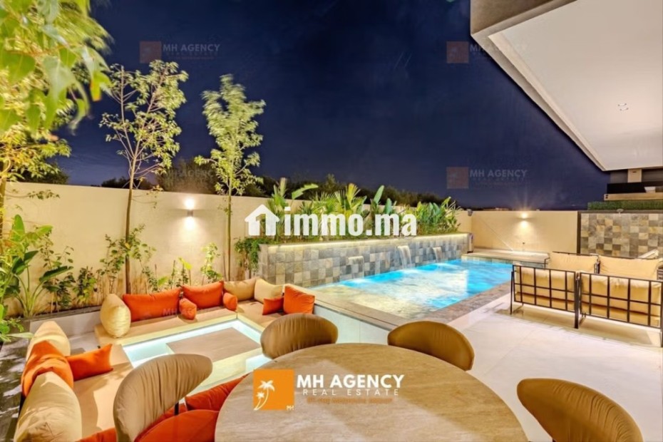 Villa 4 façades D'exception Golf Akenza - Vente Immobilier - Marrakech - photo 2