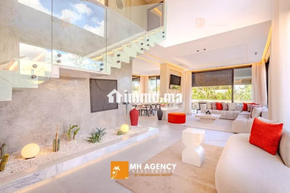 Villa 4 façades D'exception Golf Akenza - Vente Immobilier - Marrakech - photo 3