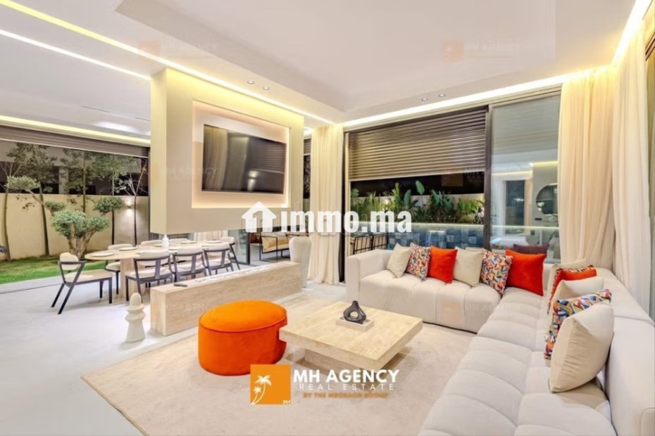 Villa 4 façades D'exception Golf Akenza - Vente Immobilier - Marrakech - photo 6
