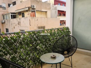 Studio meublé Haute Gamme 64m2 à Q. Racine Rp Des sport - Appartement à louer - Casablanca