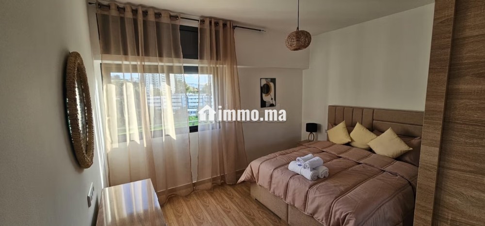 Louez cet appartement à De La Plage. 2 chambres agréables. Bien meublé - Location Immobilier - Tanger - photo 5