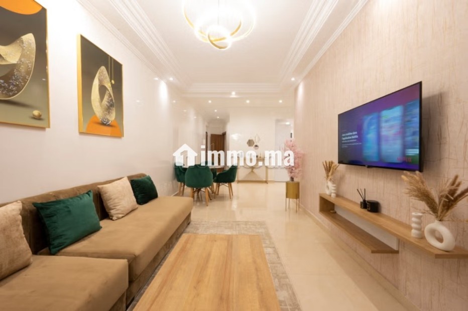 Appartement meublé à louer à 7 min pieds de la corniche - Location Immobilier - Casablanca - photo 1
