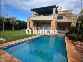Villa Luxueuse avec 5 Suites, psicine et jardin - Villa à louer - Dar Bouazza