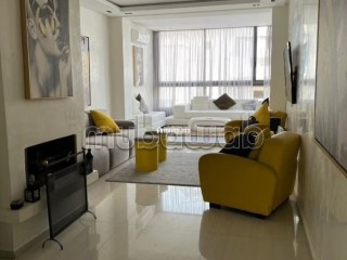 Topa apparemment meublé terrasse a louer à triangle d’or - Appartement à louer - Casablanca