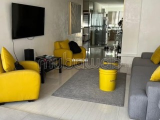 Topa apparemment meublé terrasse a louer à triangle d’or - Appartement à louer - Casablanca