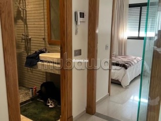 Topa apparemment meublé terrasse a louer à triangle d’or - Appartement à louer - Casablanca
