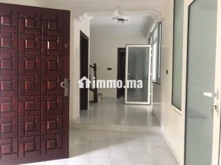 Location de Villa Bureau à Hay Riad - Villa à louer - Rabat
