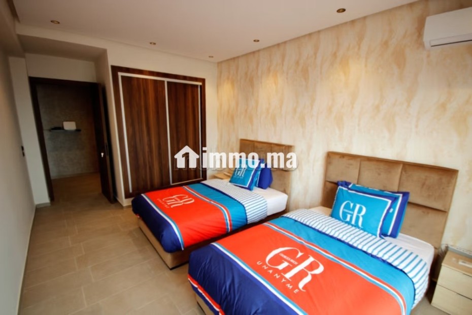 Anfa luxueux meuble 135 m² neuf 2 ch terrasse - Location Immobilier - Casablanca - photo 3