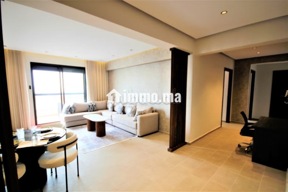 Anfa luxueux meuble 135 m² neuf 2 ch terrasse - Location Immobilier - Casablanca - photo 4