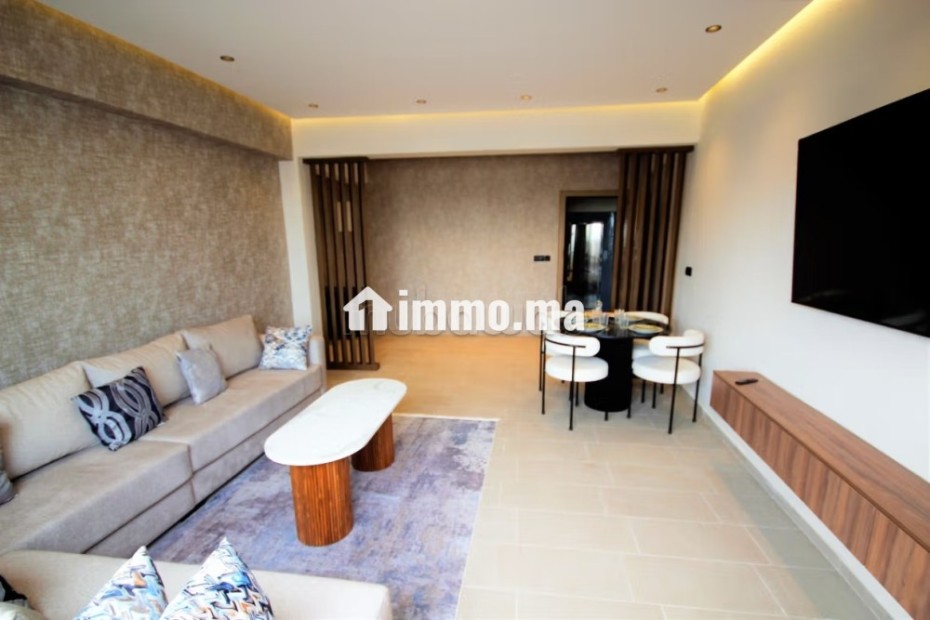 Anfa luxueux meuble 135 m² neuf 2 ch terrasse - Location Immobilier - Casablanca - photo 7