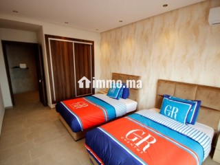 Anfa luxueux meuble 135 m² neuf 2 ch terrasse - Appartement à louer - Casablanca